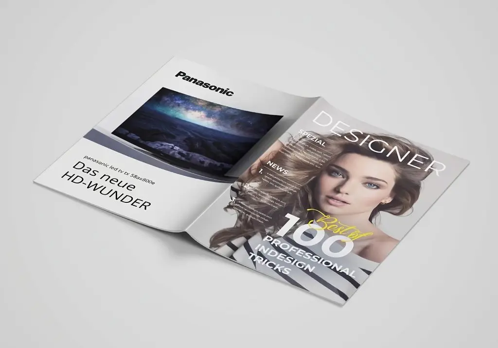 Panasonic Werbeanzeige